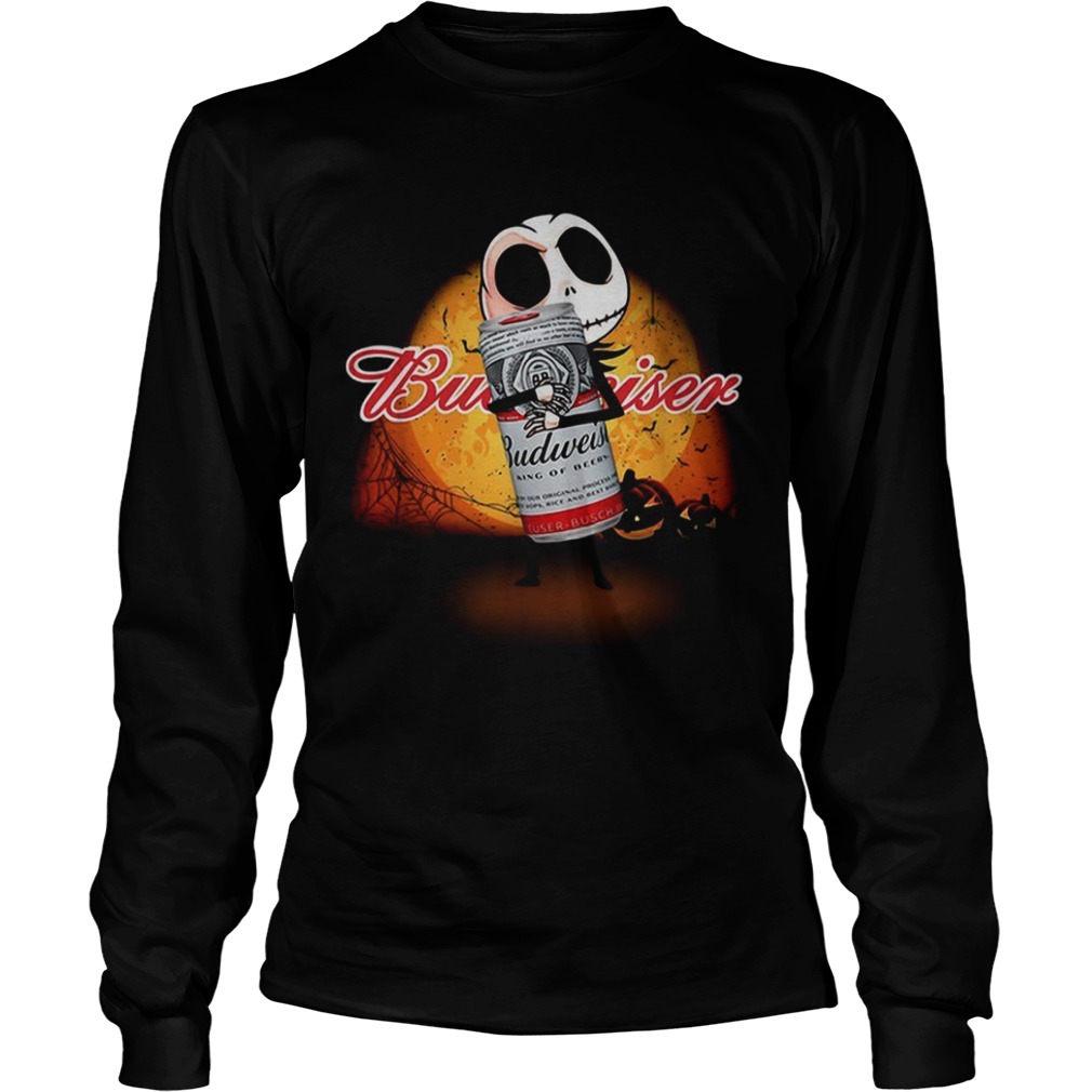 Budweiser Halloween Shirt: Embrace Jack Skellington's Spooky Hug