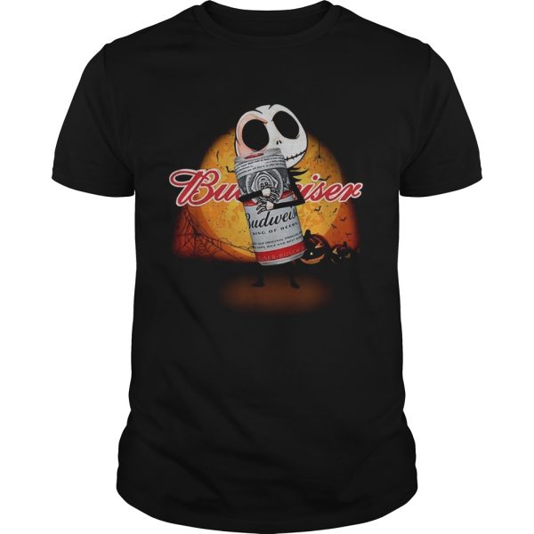 Budweiser Halloween Shirt: Embrace Jack Skellington’s Spooky Hug
