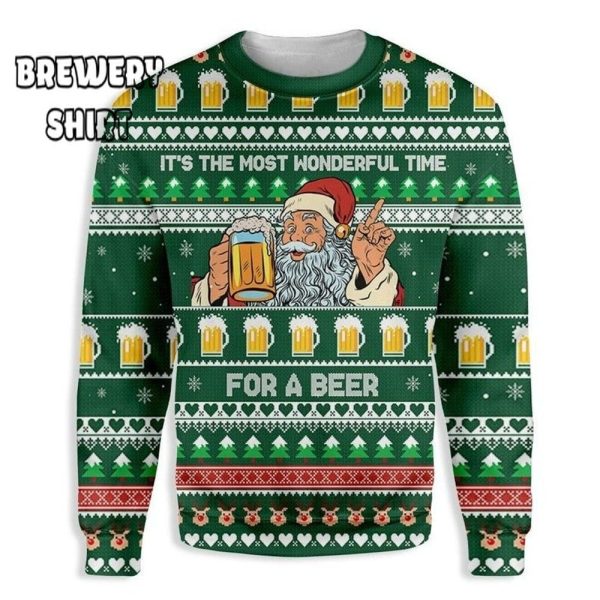 It’s The Most Wonderful Occasion For A Beer Ugly Christmas Sweater