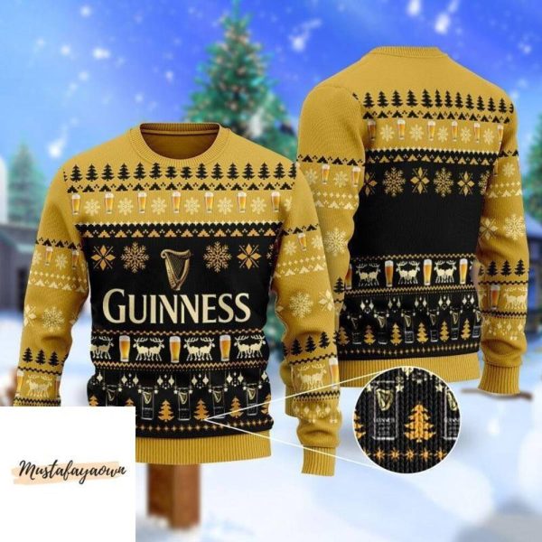 Official Guinness Ugly Christmas Sweater