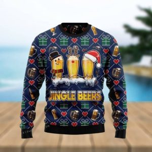 Jingle Beer Ugly Christmas Sweater: Your Ticket to a Jolly Christmas Party!