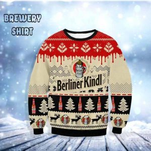 Berliner Kindl Beer Ugly Christmas Sweater