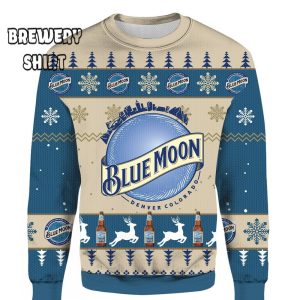 Blue Moon Ugly Christmas Sweater