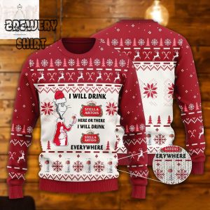 The Stella Artois Ugly Sweater: A Stylish Spin on Ugly Christmas Tradition!