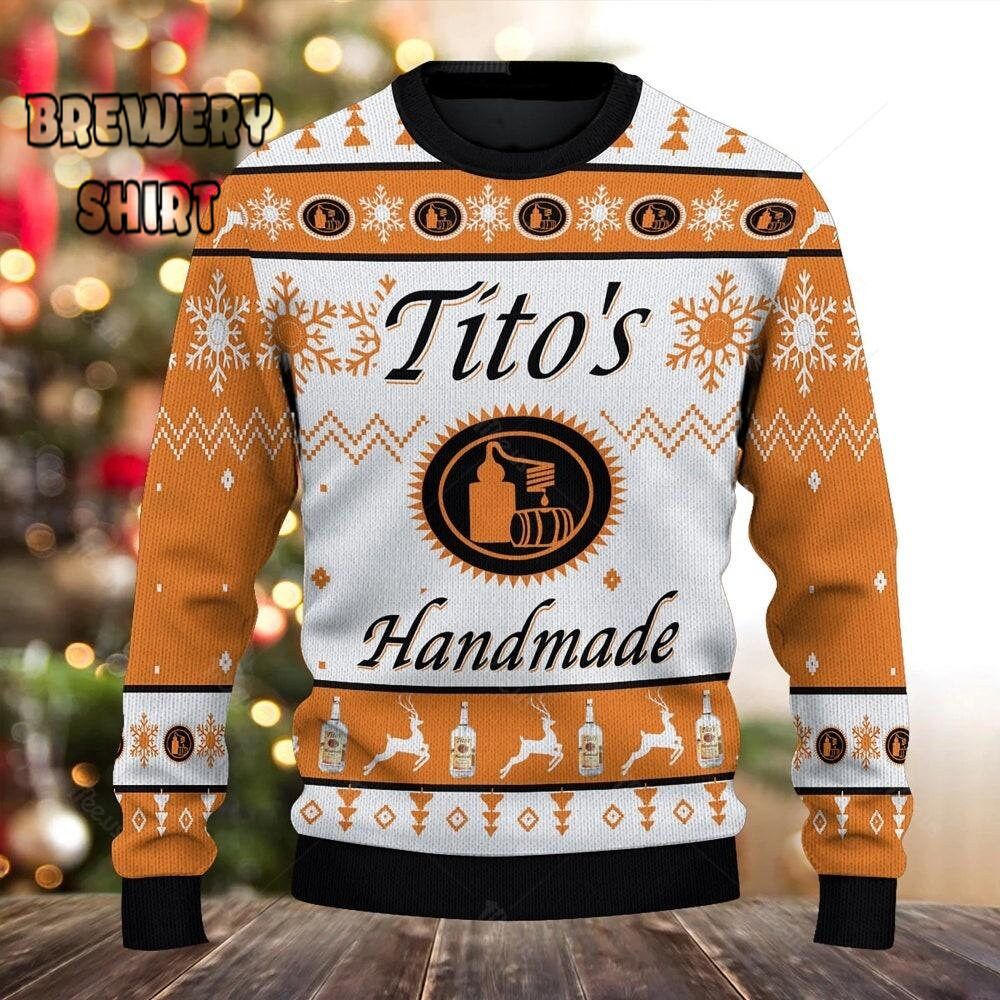 Tito's Handmade Ugly Sweater: Cheers to the Holidays in Style!