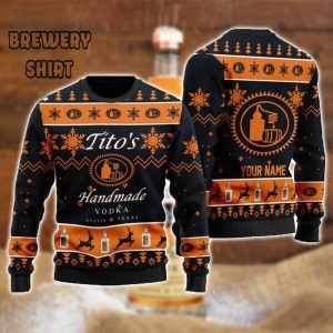 Tito’s Handmade Black Ugly Sweater