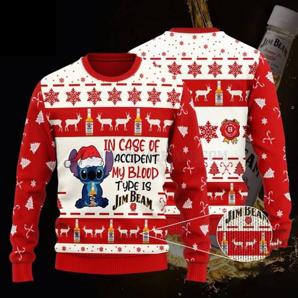 Jim Beam Style Ugly Christmas Sweater Gift For Men Women