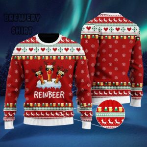 Reinbeer Ugly Christmas Sweater – Adding Laughter to Your Holiday Celebrations!