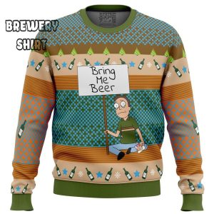 Jerry Bring Me Beers Christmas Ugly Sweater – A Festive Request for the Holiday Season!