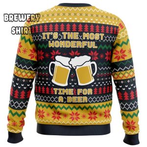 It’s The Most Wonderful Time For A Beer Parody Ugly Christmas Sweater!