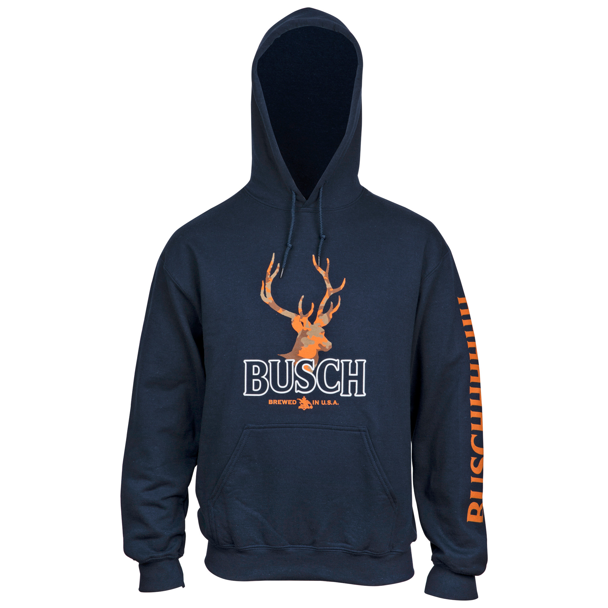 Busch Light Orange Hunter Camo Deer Hoodie