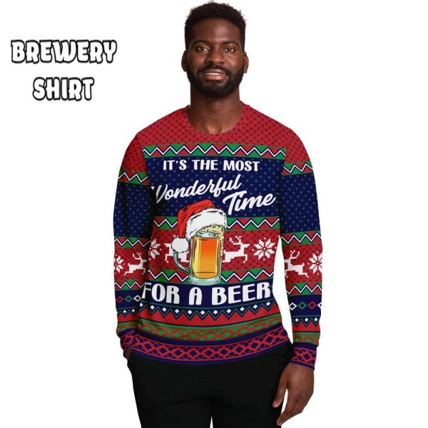 It’s the most wonderful time for Beer Ugly Christmas Sweater