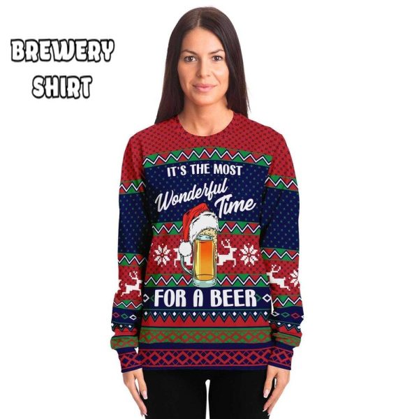 It’s the most wonderful time for Beer Ugly Christmas Sweater