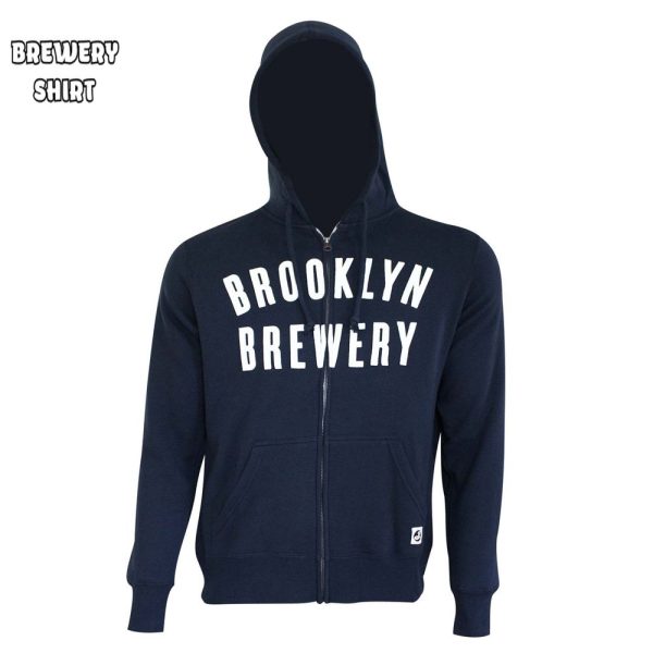 Brooklyn Brewery Zip Up Hoodie