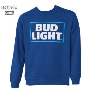 Bud Light Crewneck Navy Sweatshirt
