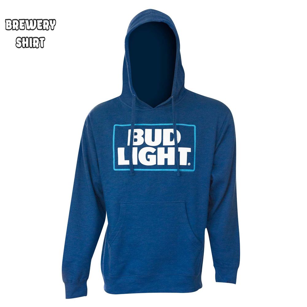 Bud Light Logo Royal Blue Hoodie