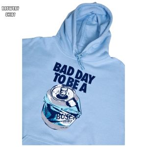 Busch Light Bad Day to Be A Can Logo Hoodie 4