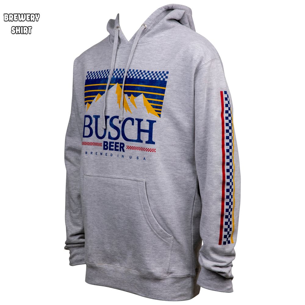 Busch Racing Sleeve Print Hoodie