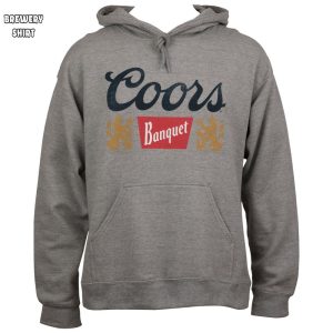 Coors Banquet Distressed Logo Pullover Hoodie 0