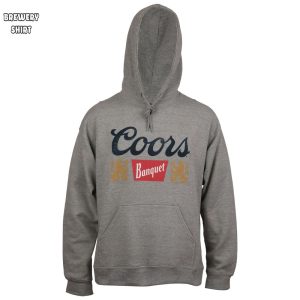 Coors Banquet Distressed Logo Pullover Hoodie 2