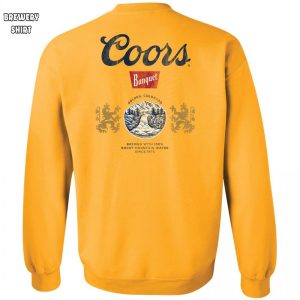 Coors Banquet Front and Back Print Crewneck Sweatshirt 2