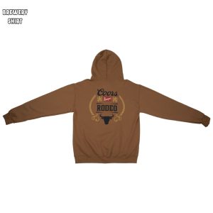Coors Banquet Rodeo Front and Back Print Pullover Hoodie 3