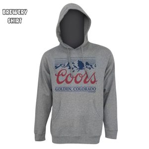 Coors Golden Colorado Grey Hoodie