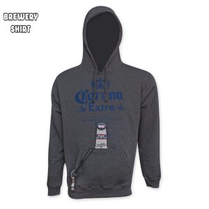 Corona Extra Kangaroo Beer Pouch Hoodie