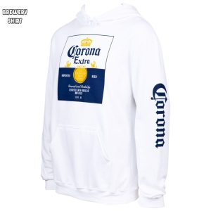 Corona Extra Label Logo Hoodie with Sleeve Prints 4