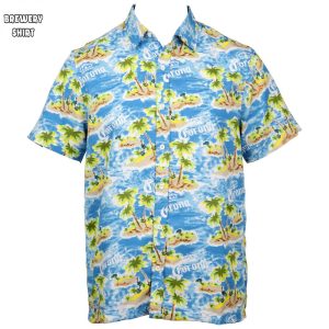 Corona Extra Tropical Island Button Up Hawaiian Shirt 1