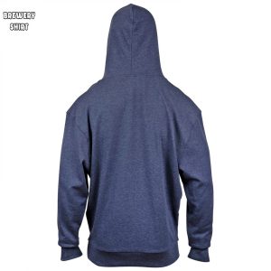 Corona Extra Washed Label Heather Blue Hooded Sweatshirt 2