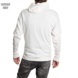 Corona Extra Washed Label White Hooded Sweatshirt 1