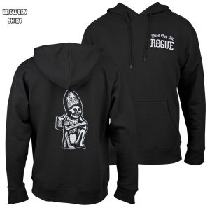 Dead Guy Classic Logo Front and Back Print Hoodie 0