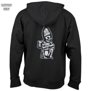 Dead Guy Classic Logo Front and Back Print Hoodie 1