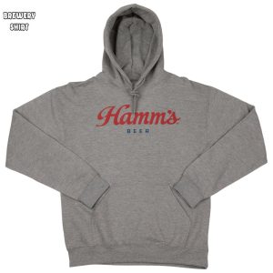 Hamms Beer Logo Grey Colorway Pullover Hoodie 2