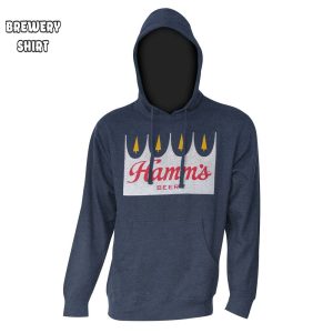 Hamm’s Beer Men’s Navy Blue Hoodie