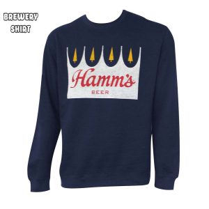 Hamm’s Navy Blue Crewneck Sweatshirt