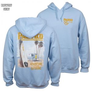 Pacifico Adventure Is Out There Beach Front and Back Print Hoodie 0