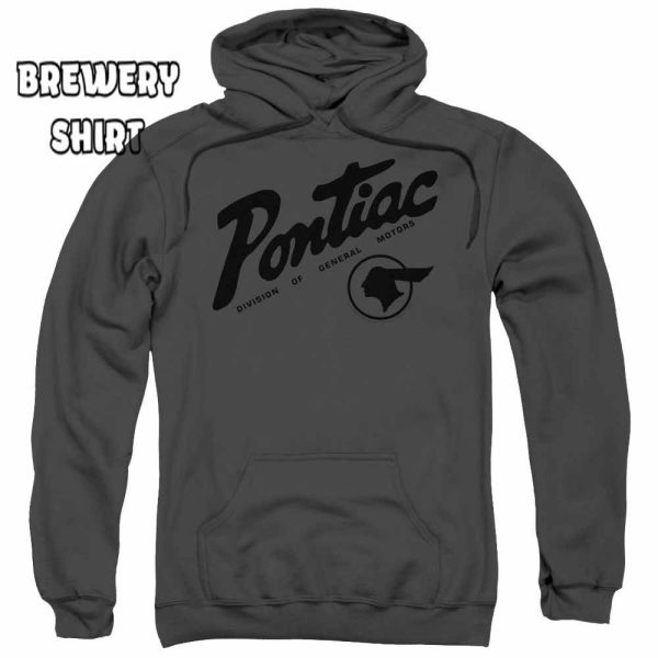 Pontiac Division Gray Pullover Hoodie