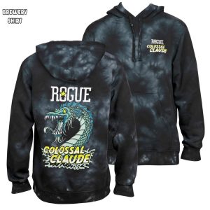 Rogue Brewery Colossal Claude Tie Dye Hoodie 0