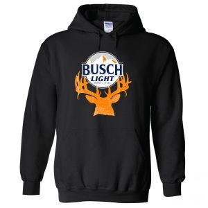 Busch Light Deer Horns Hunter Logo Hoodie